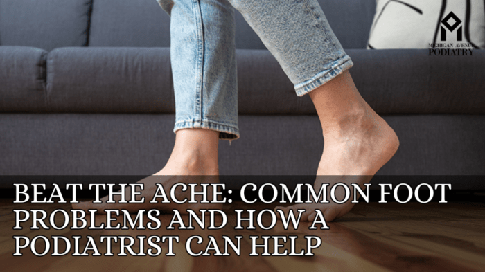 Diagnosing 3 Types of Foot Problems